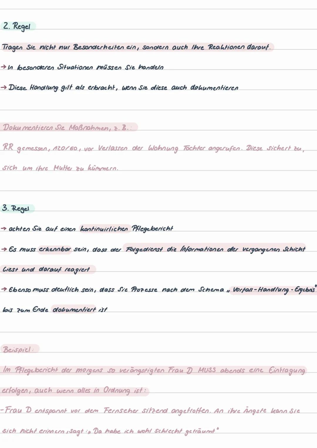 PFLEGE DOKUMENTATION
Warum dokumentieren wir?
PHegedokumentation ist die Sammlung von Schriftstücken, die sich auf den Pflegeprozess
bei ein