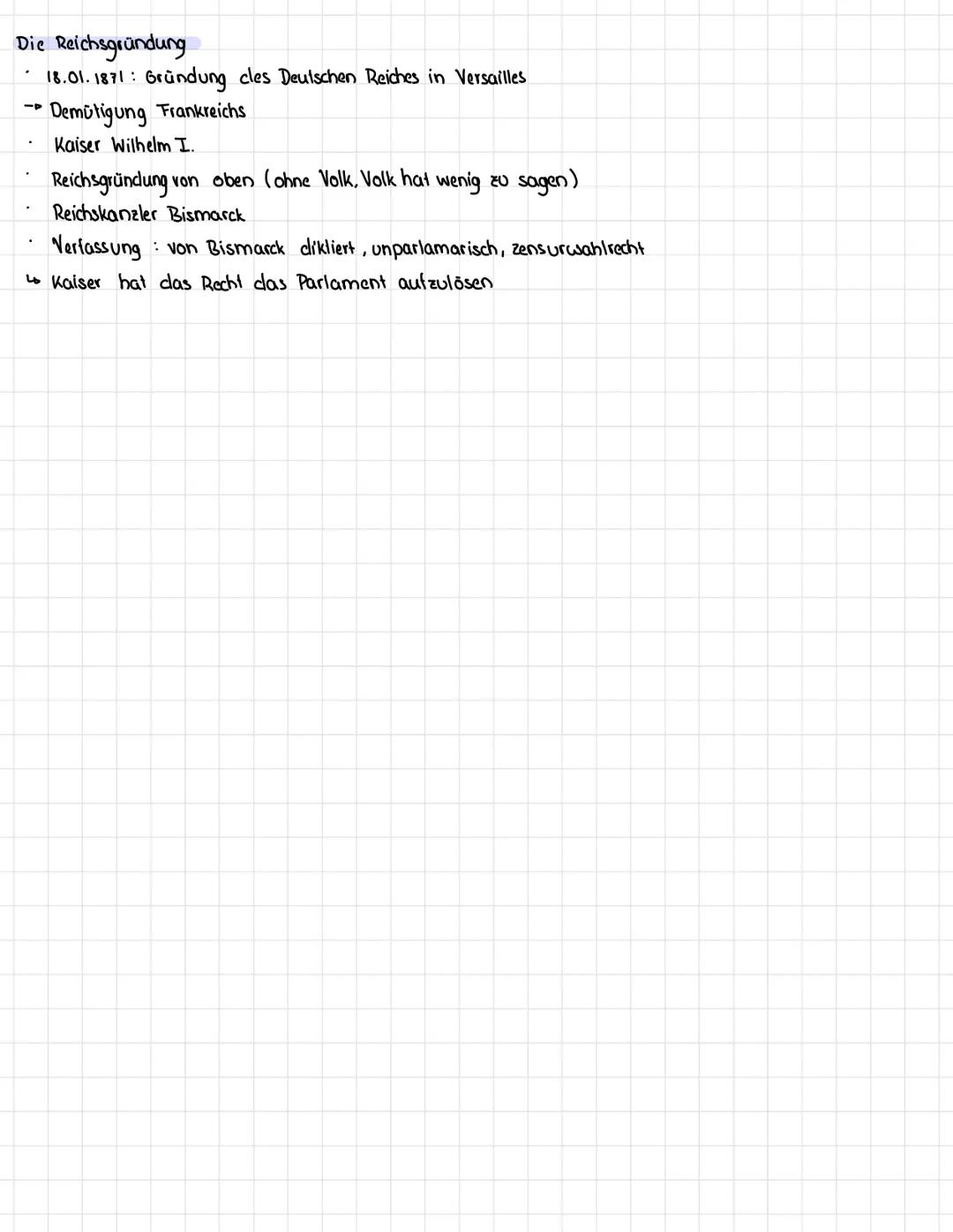 4
.
4
REICHSGRÜNDUNG
.
1848 -
• gescheiterte Revolution
trotzdem Wunsch nach nationaler Einheit wirtschaftliche Annäherung der Staaten
ما
18