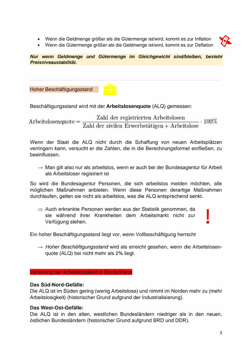 Ohne Wirtschaftspolitik:
Monopolbildungen
-
BV Lernzettel -
l – Wirtschaftspolitik
→ hohe Arbeitslosigkeit
Armut
keine Sozialversicherungen
