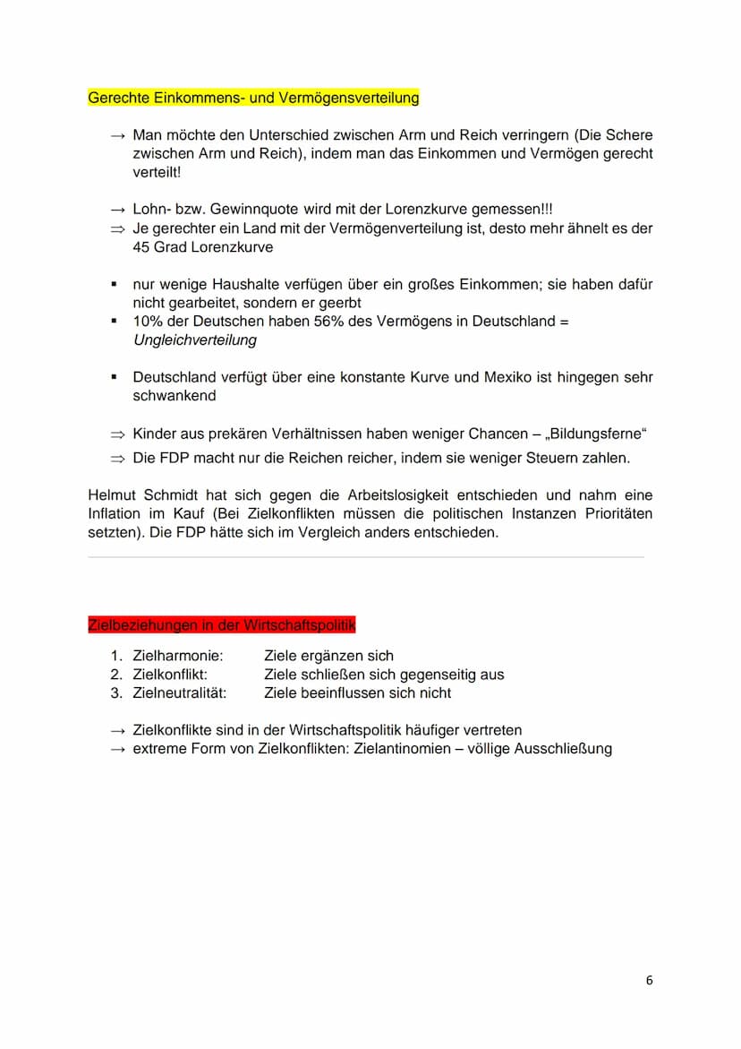 Ohne Wirtschaftspolitik:
Monopolbildungen
-
BV Lernzettel -
l – Wirtschaftspolitik
→ hohe Arbeitslosigkeit
Armut
keine Sozialversicherungen
