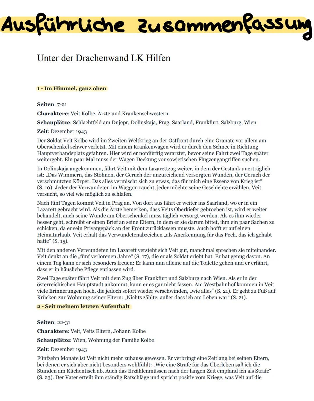  Inhaltsverzeichnis
000
Erzähltext Analyse
Modell des Erzählens nach Petersen
Erzähltext vergleichen
Unter der Drachenwand
Soziogramm
Charak