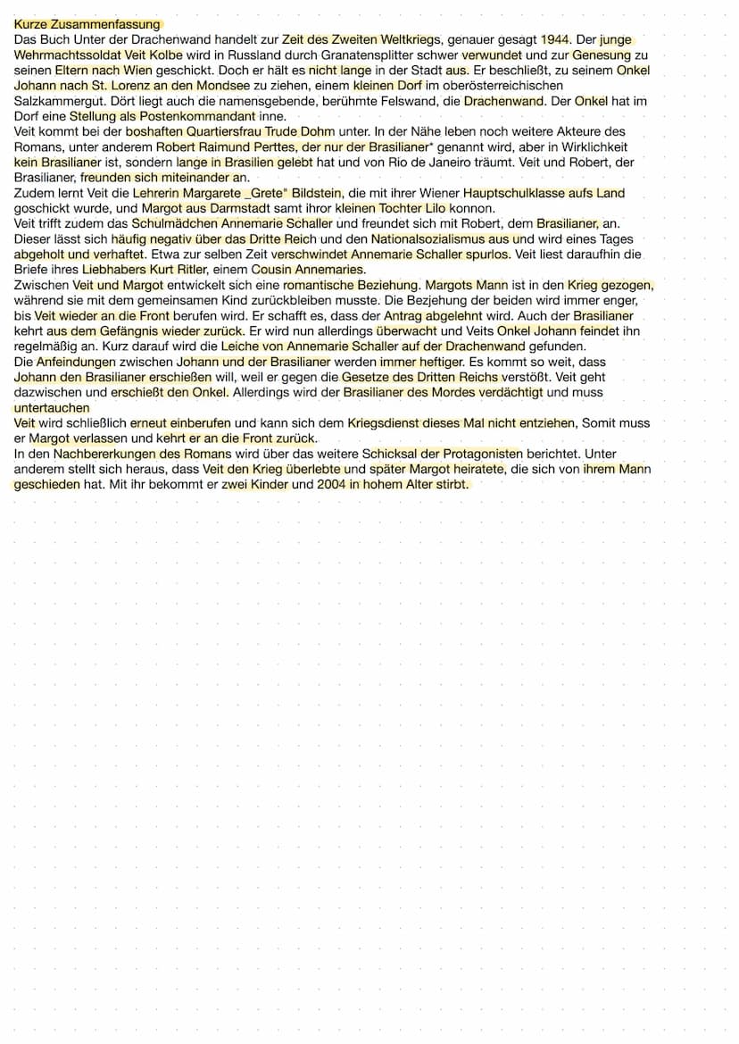  Inhaltsverzeichnis
000
Erzähltext Analyse
Modell des Erzählens nach Petersen
Erzähltext vergleichen
Unter der Drachenwand
Soziogramm
Charak