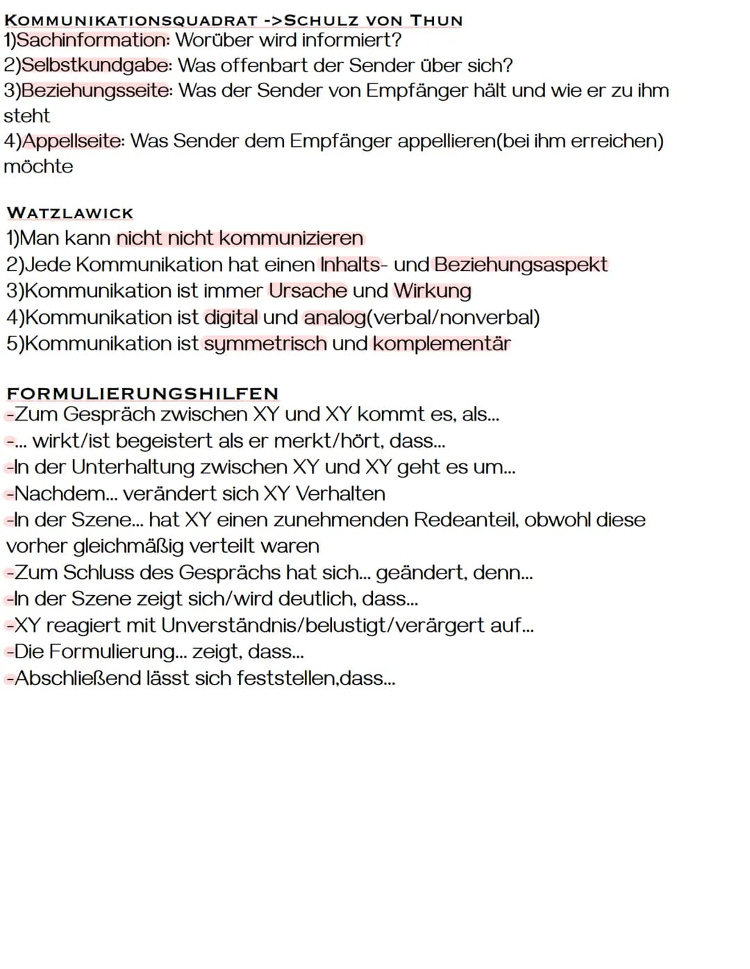 { !!!!!
{!((!!!
//D
Deutsch
Kommunikations-Analyse
Aufbau
Erzählerperspektiven
Schulz von Thun+Watzlawick Theorie
Formulierungshilfen
CHIRIL