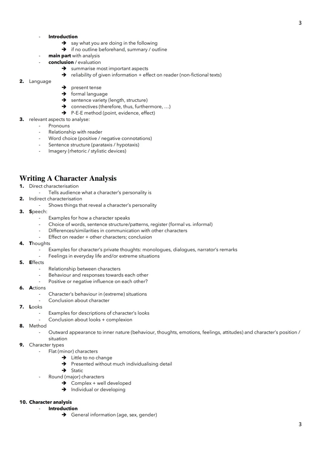 Englisch Zusammenfassung
Abitur 2023 eA Niedersachsen
1
1 Writing A Mediation
1. Method:
Appropiate heading (if necessary)
Indroduction
1. M