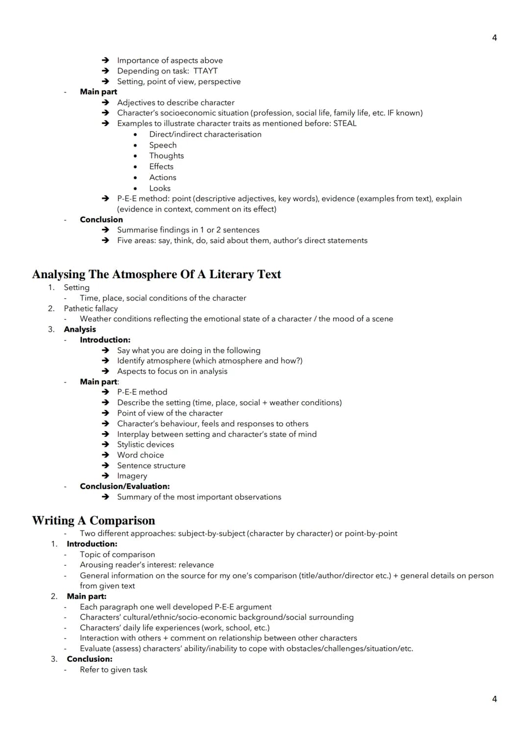 Englisch Zusammenfassung
Abitur 2023 eA Niedersachsen
1
1 Writing A Mediation
1. Method:
Appropiate heading (if necessary)
Indroduction
1. M