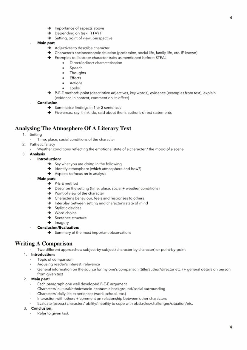 Englisch Zusammenfassung
Abitur 2023 eA Niedersachsen
1
1 Writing A Mediation
1. Method:
Appropiate heading (if necessary)
Indroduction
1. M