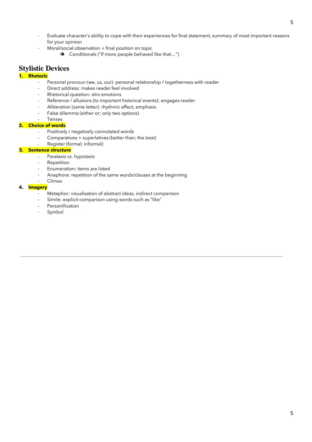 Englisch Zusammenfassung
Abitur 2023 eA Niedersachsen
1
1 Writing A Mediation
1. Method:
Appropiate heading (if necessary)
Indroduction
1. M