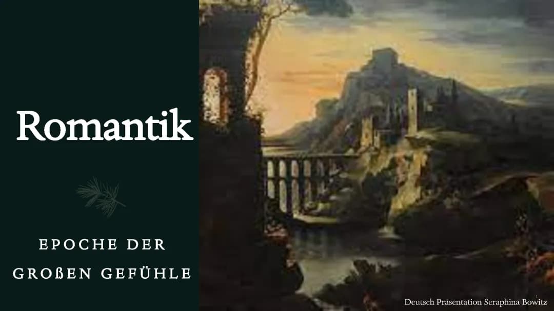 Romantik Epoche