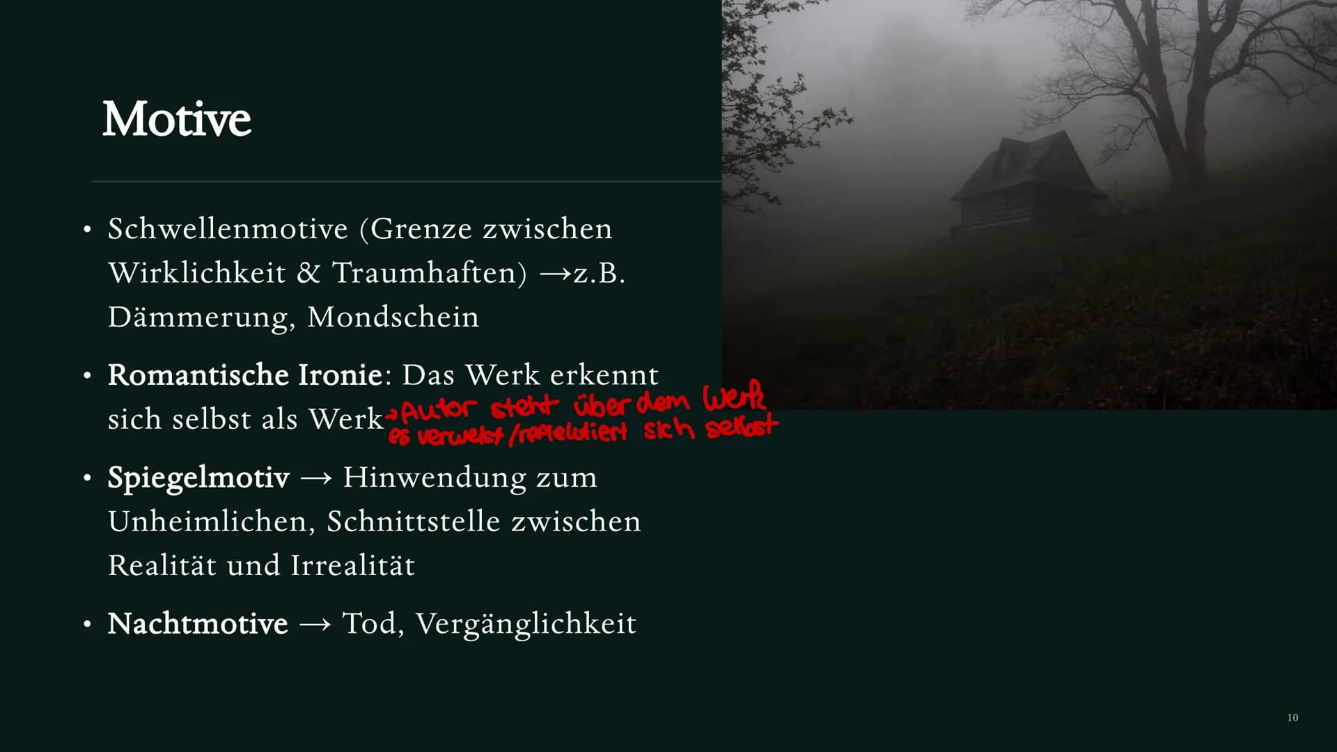 Romantik
EPOCHE DER
GROBEN GEFÜHLE
Deutsch Präsentation Seraphina Bowitz Inhalt
●
●
• Historischer Hintergrund
●
●
Phasen
• Merkmale
●
Epoch