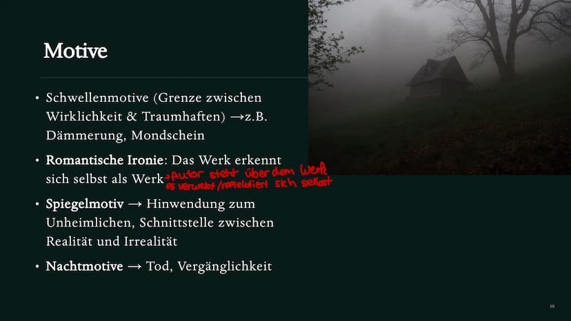 Romantik
EPOCHE DER
GROBEN GEFÜHLE
Deutsch Präsentation Seraphina Bowitz Inhalt
●
●
• Historischer Hintergrund
●
●
Phasen
• Merkmale
●
Epoch