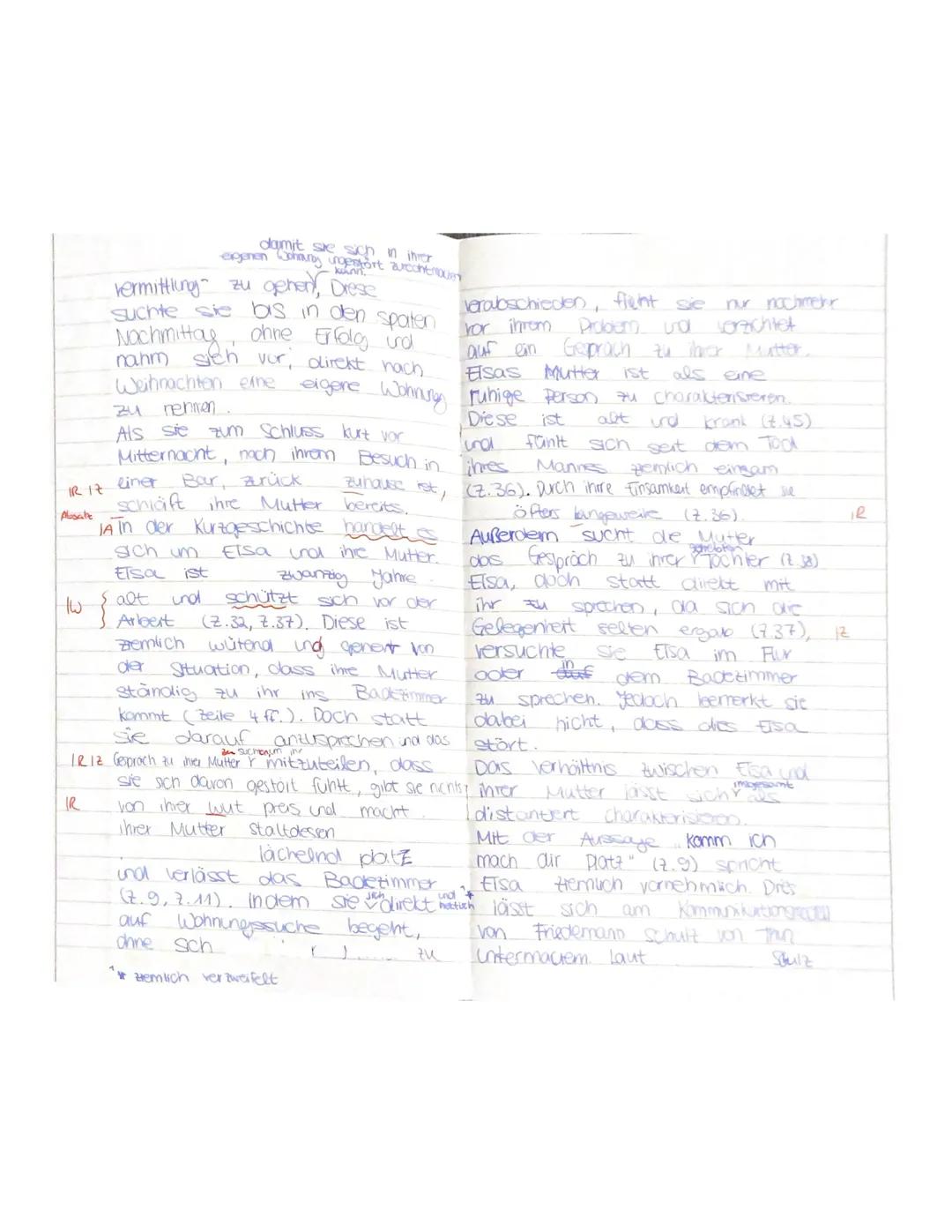 D/EF
NAME:
Gelungene und Misslungene Kommunikation.
Klausur Nr. 1 im Schuljahr 2019/2020
Analyse eines literarischen Textes mit weiterführen