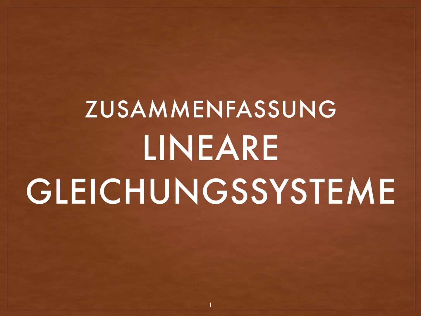 
<h2 id="definitionen">Definitionen</h2>
<p>Die Form ax + by = c von linearen Gleichungen nennt man die allgemeine Form. Die Form y = mx + n