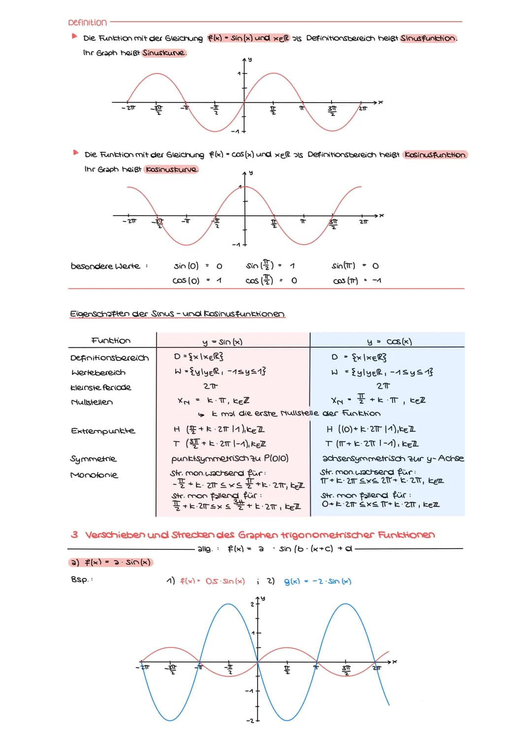 TRIGONOMETRISCHE FUNKTIONEN
1 Periodische Vorgänge und der Einheitskreis
Beispiele: • Atmung / Herzschlag
Training
0
TÜ
Uhrzeiger
Erdrotatio