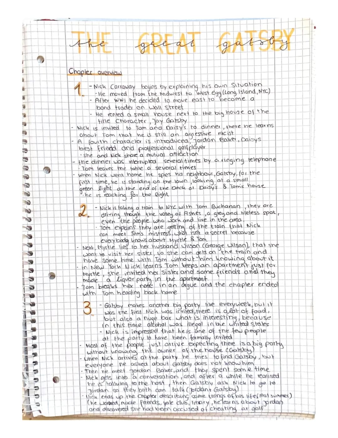 The Great Gatsby: Characters, Summary, and Places