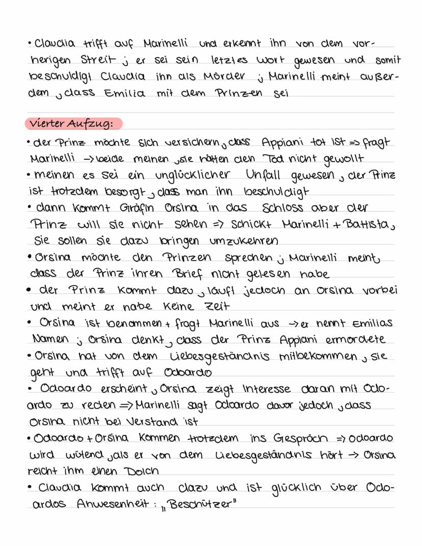 EMILIA GALOTTI
Personen: -Emilia Galotti
- Odoardo + Claudia → Eltern von Emilia.
- Hettore Gonzaga -> Prinz von Gustalla
Marinelli > Kammer