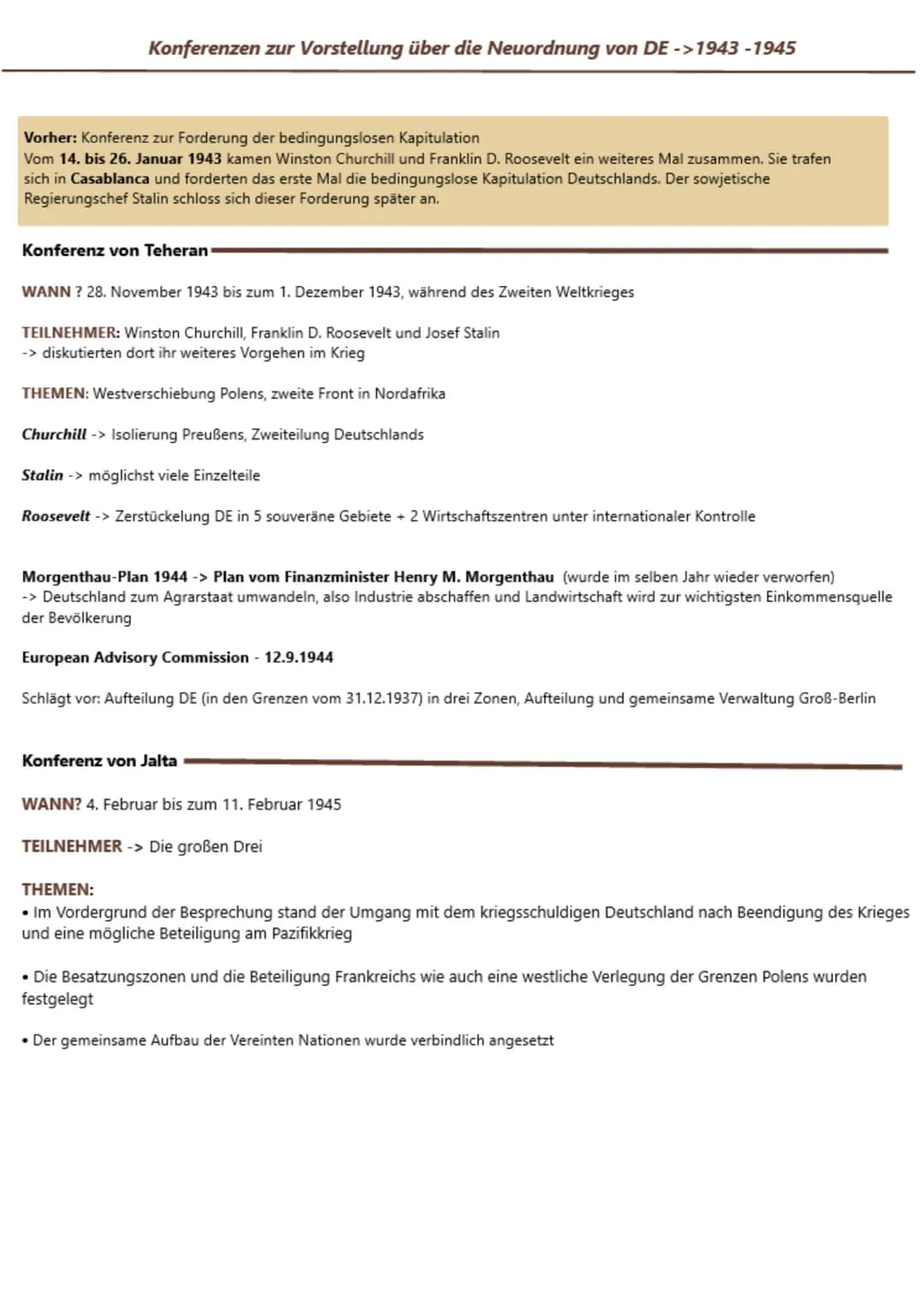 LERNZETTEL
DER ZWEITE WELTKRIEG ZUSAMMENFASSUNG
Größte und verlustreichste Krieg der Menschheitsgeschichte
Dauer: 1. September 1939 - 2. Sep
