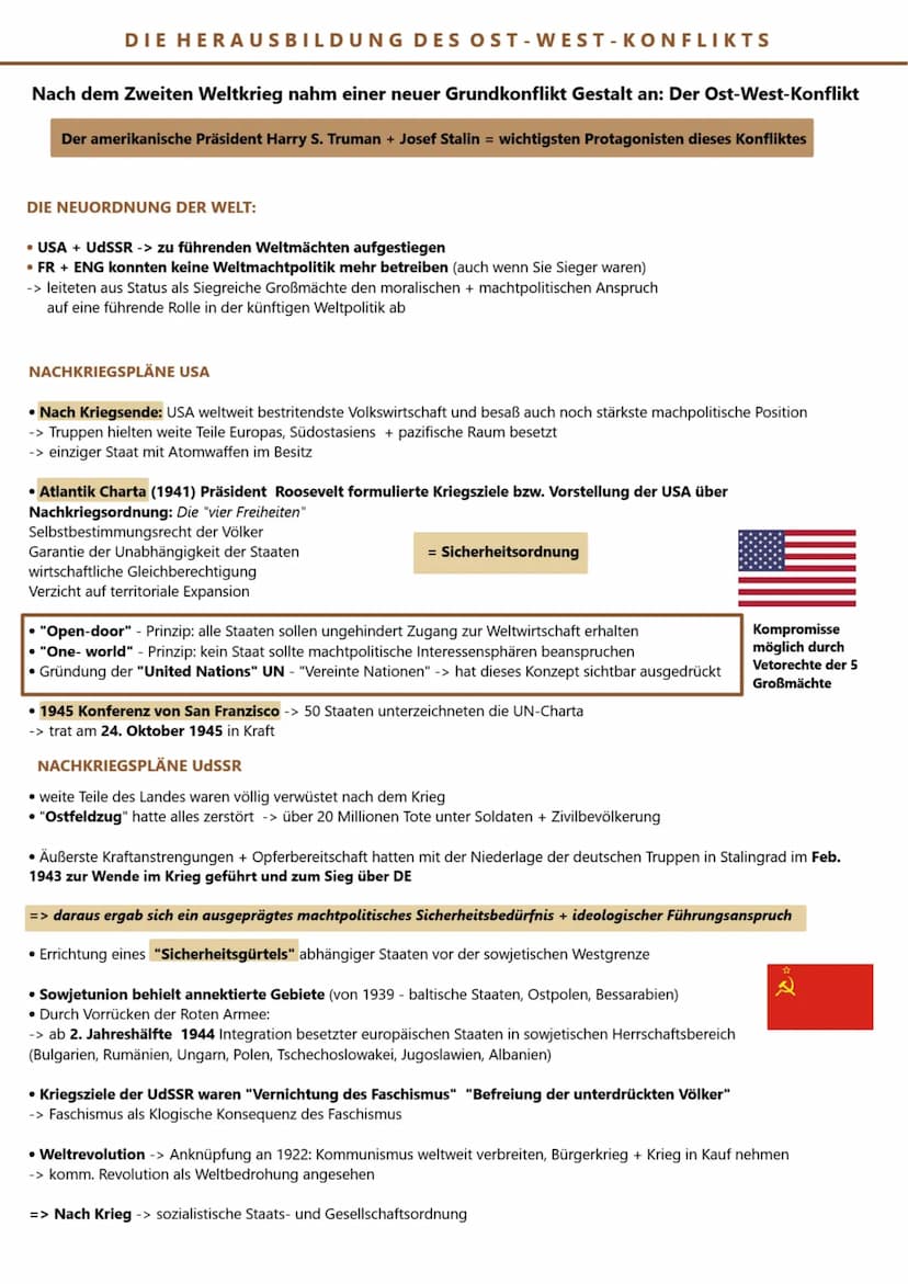 LERNZETTEL
DER ZWEITE WELTKRIEG ZUSAMMENFASSUNG
Größte und verlustreichste Krieg der Menschheitsgeschichte
Dauer: 1. September 1939 - 2. Sep