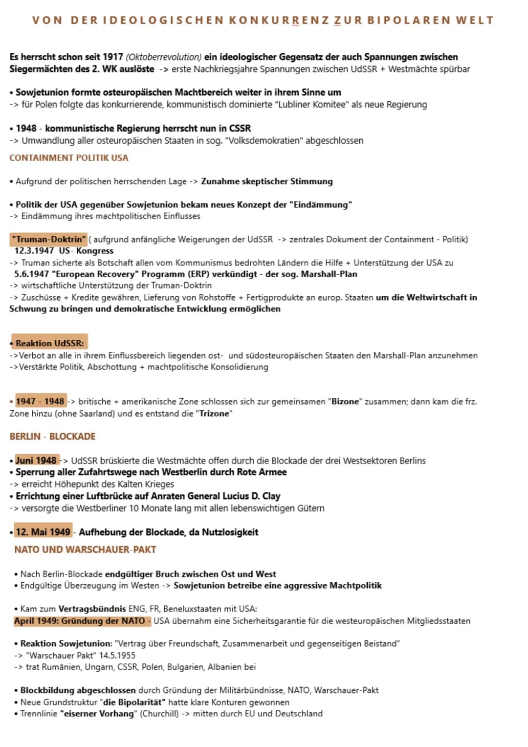 LERNZETTEL
DER ZWEITE WELTKRIEG ZUSAMMENFASSUNG
Größte und verlustreichste Krieg der Menschheitsgeschichte
Dauer: 1. September 1939 - 2. Sep