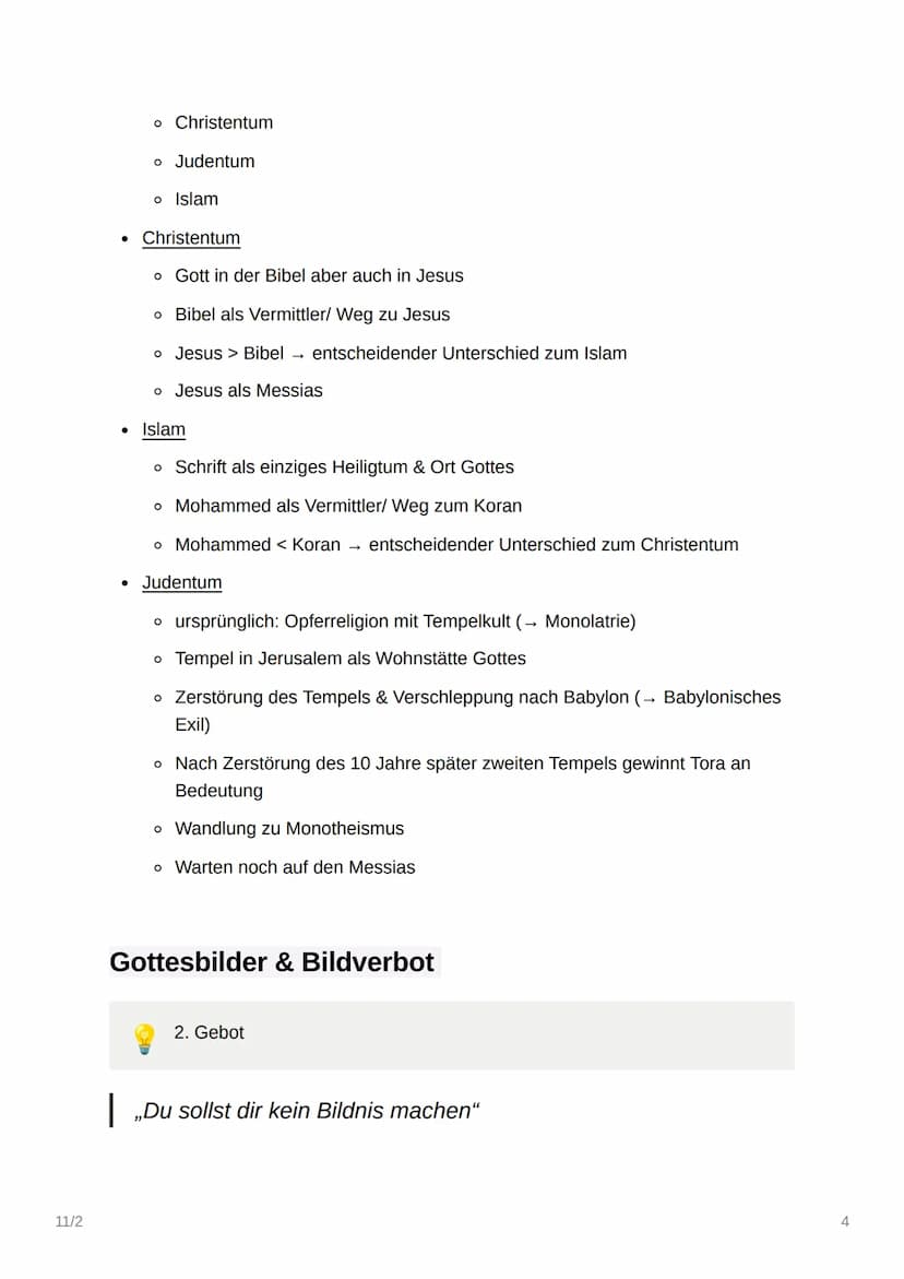 11/2
II/Z
+
Unterschiedliche Erfahrungen &
Vorstellungen von Gott
Die die Funktion von Religion im Leben des
Menschen
Gründe, an Gott zu gla