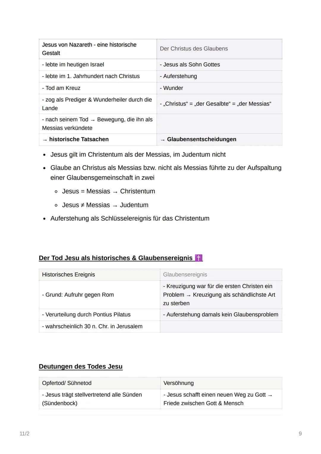 11/2
II/Z
+
Unterschiedliche Erfahrungen &
Vorstellungen von Gott
Die die Funktion von Religion im Leben des
Menschen
Gründe, an Gott zu gla