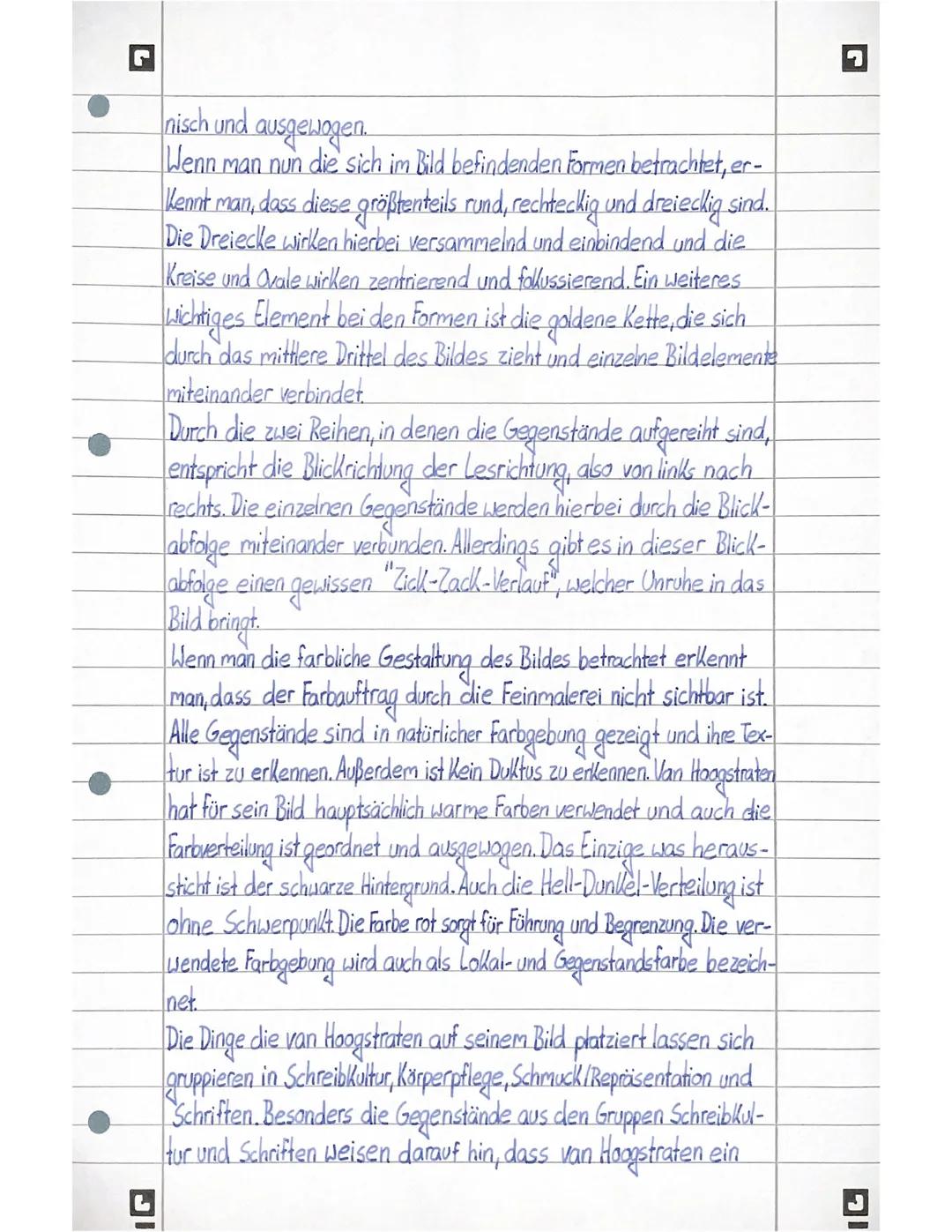 Bildanalyse-Augenbetrügerstilleben
Das Bild, Augenbetrügerstilleben" wurde zwischen 1666 und 1678 von
Samuel van Hoogstraten mit Öl auf eine