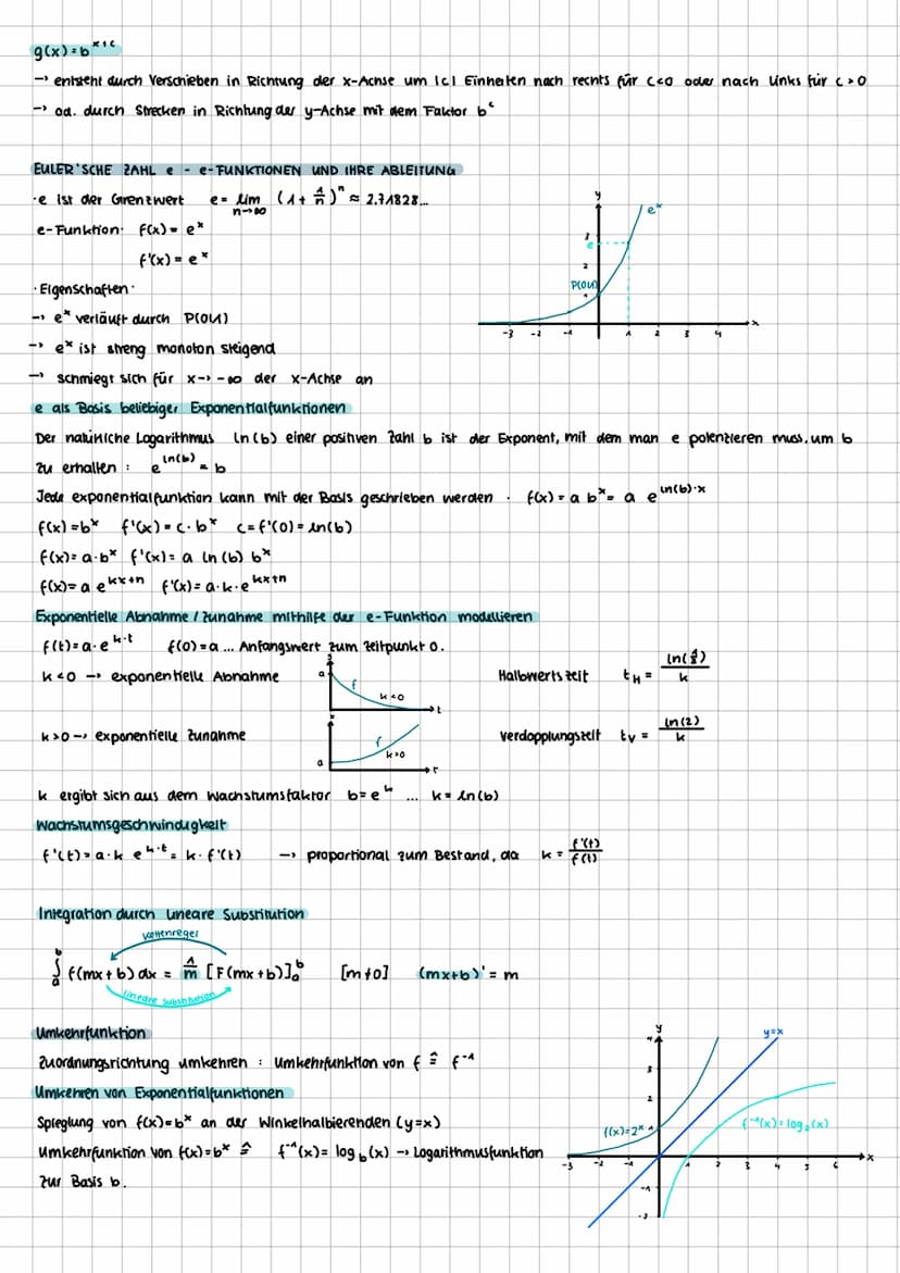 TEIL 1
LINEARE FUNKTIONEN
y=mx+n
y₂-y₁
Steigung m X₂-X₁ -Differentquarient
Steigungswinkel
m = tan x Bei Nebenwinkeln 180⁰- 1 x'l) Bsp: x= 3