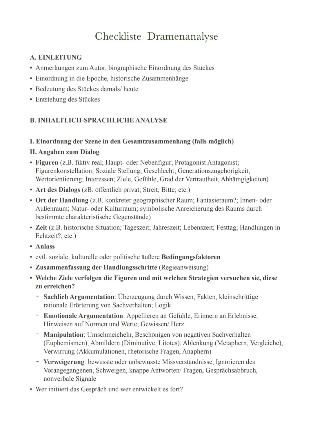 A. EINLEITUNG
Anmerkungen zum Autor, biographische Einordnung des Stückes
Einordnung in die Epoche, historische Zusammenhänge
Bedeutung des 