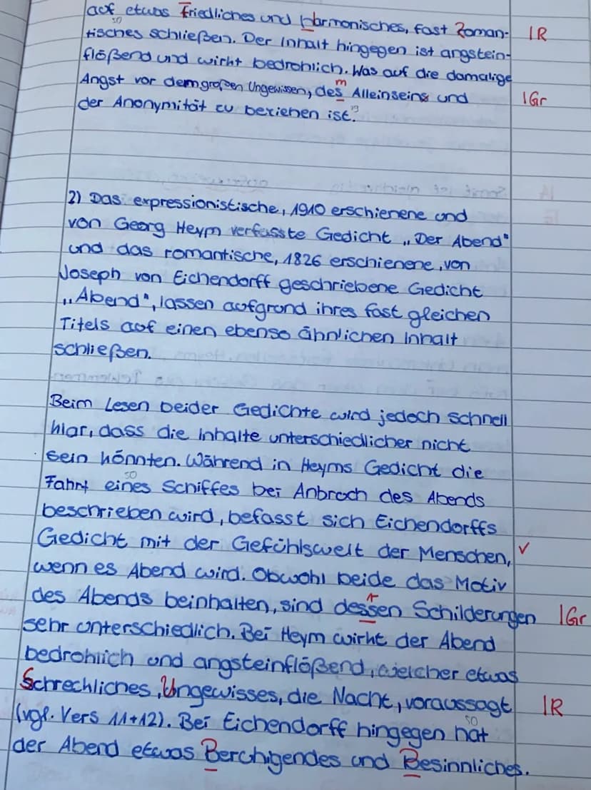 IZ
Das expressionistische Gedicht Der Abend",
veröffentlicht 1910 und geschrieben von Georg
Heym, erzählt von einem Schiff auf hoher See,
ge