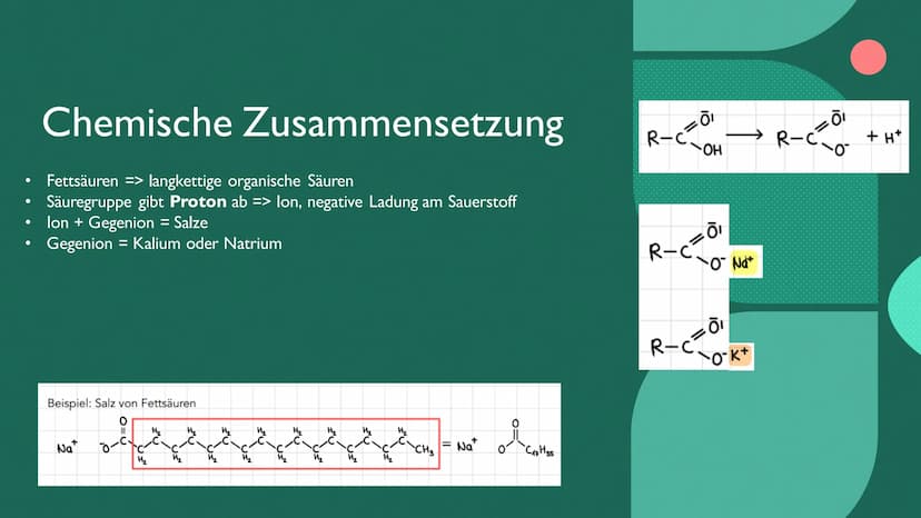Seifenherstellung
herstel
Von Fiona G. und Boris N. Was ist Seife?
• Reinigung von Hand und Körper
Seifen sind Natrium- oder Kalium-Salze hö