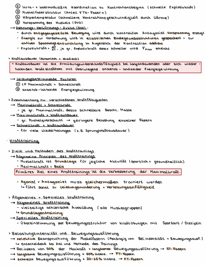 Sport Klausur am 05.03.2021
Kraft
= Kraft im biologischen Sinne ist die Fähigkeit des Nerv-Muskelsystems, durch Muskel-
tätigkeit Widerständ