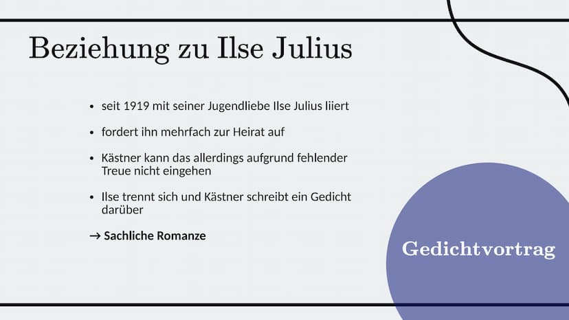 Erich
Kästner
Ein Lyriker des 20. Jahrhunderts Daten zu Erich Kästner
1899 in Dresden
† 1974 in München
wurde 75 Jahre alt
Kästner war deuts