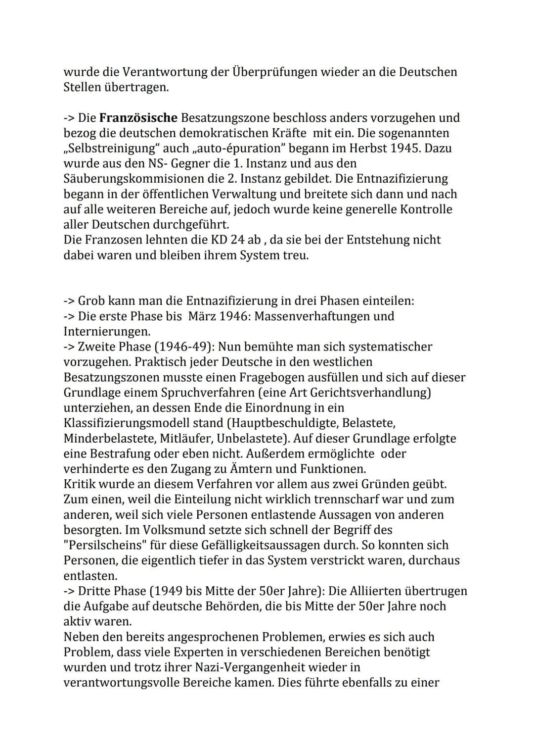 Als sich der bevorstehende Krieg über Deutschland abzeichnete
überlegten die Siegermächte, welche Ziele sie als Besatzungsmächte
befolgen wo