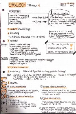 Know outline & characterization thumbnail