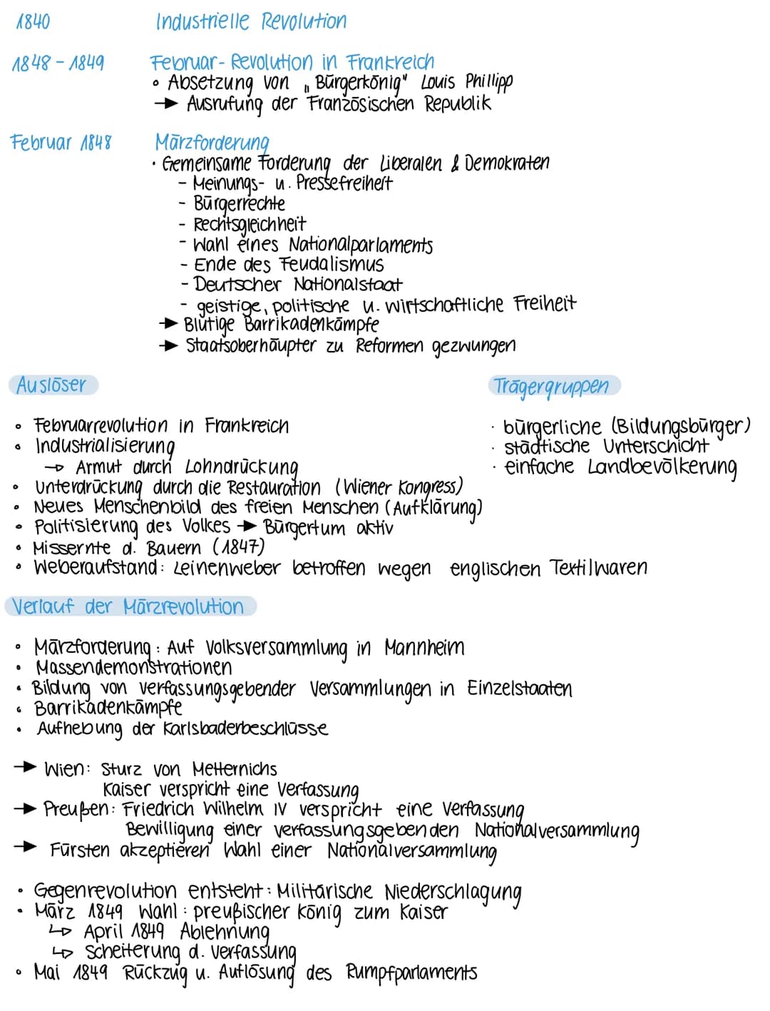 GESERIENTE
Definition Revolution
• radikale Veränderung der gegebenen (politischen, sozialen u. ökonomischen)
Bedingungen
politische Revolut