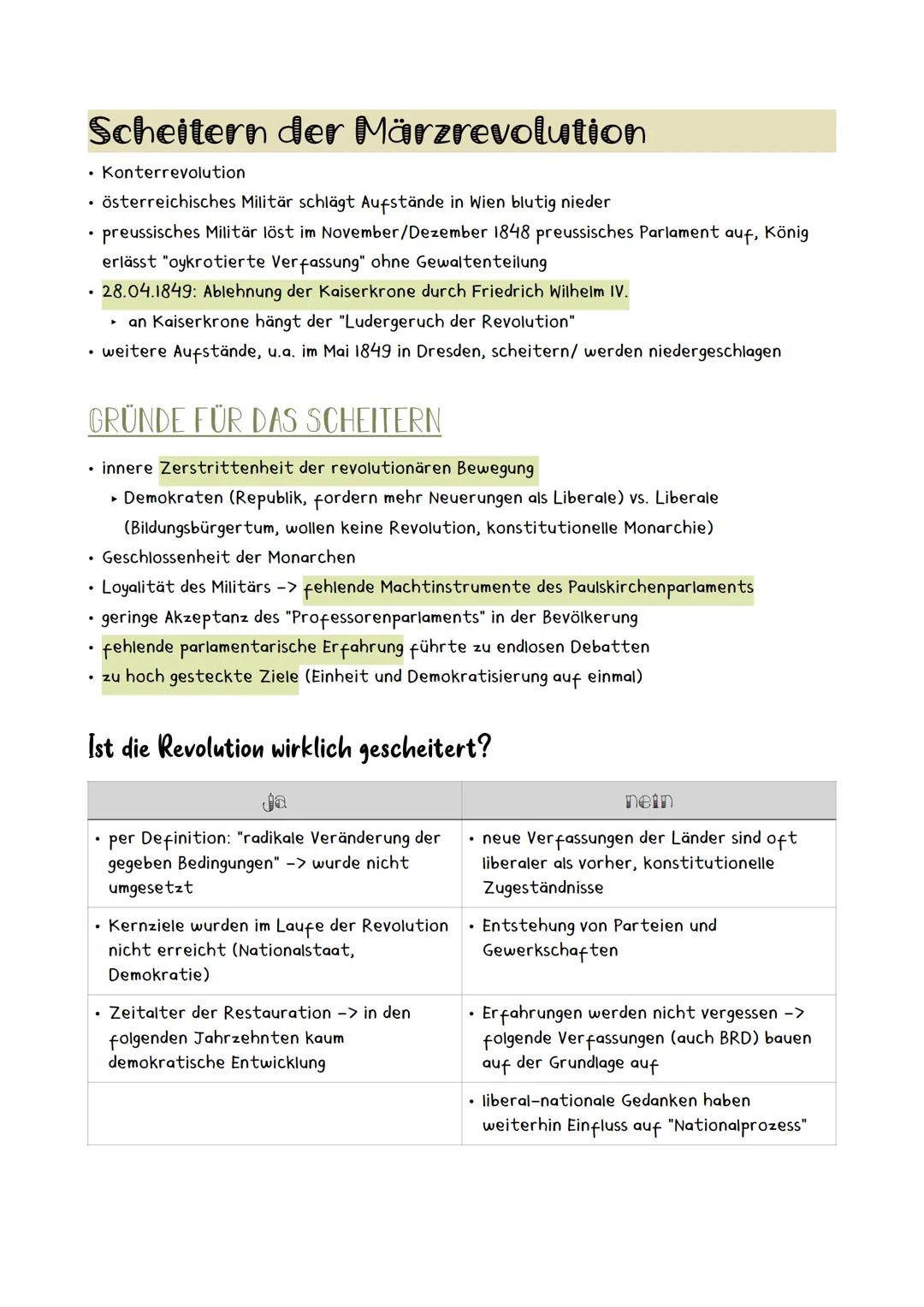 # VERLAUF DER MÄRZREVOLUTION

02/1848 Mannheimer Volksversammlung formuliert Mannheimer Petition mit
"Märzforderungen" an badische Landesreg