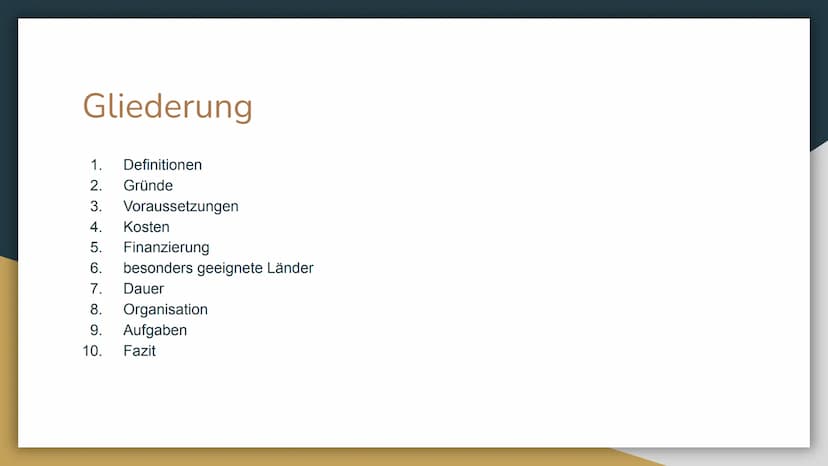 Work & Travel
Au-Pair Gliederung
1. Definitionen
2. Gründe
3. Voraussetzungen
4. Kosten
5. Finanzierung
6. besonders geeignete Länder
7. Dau