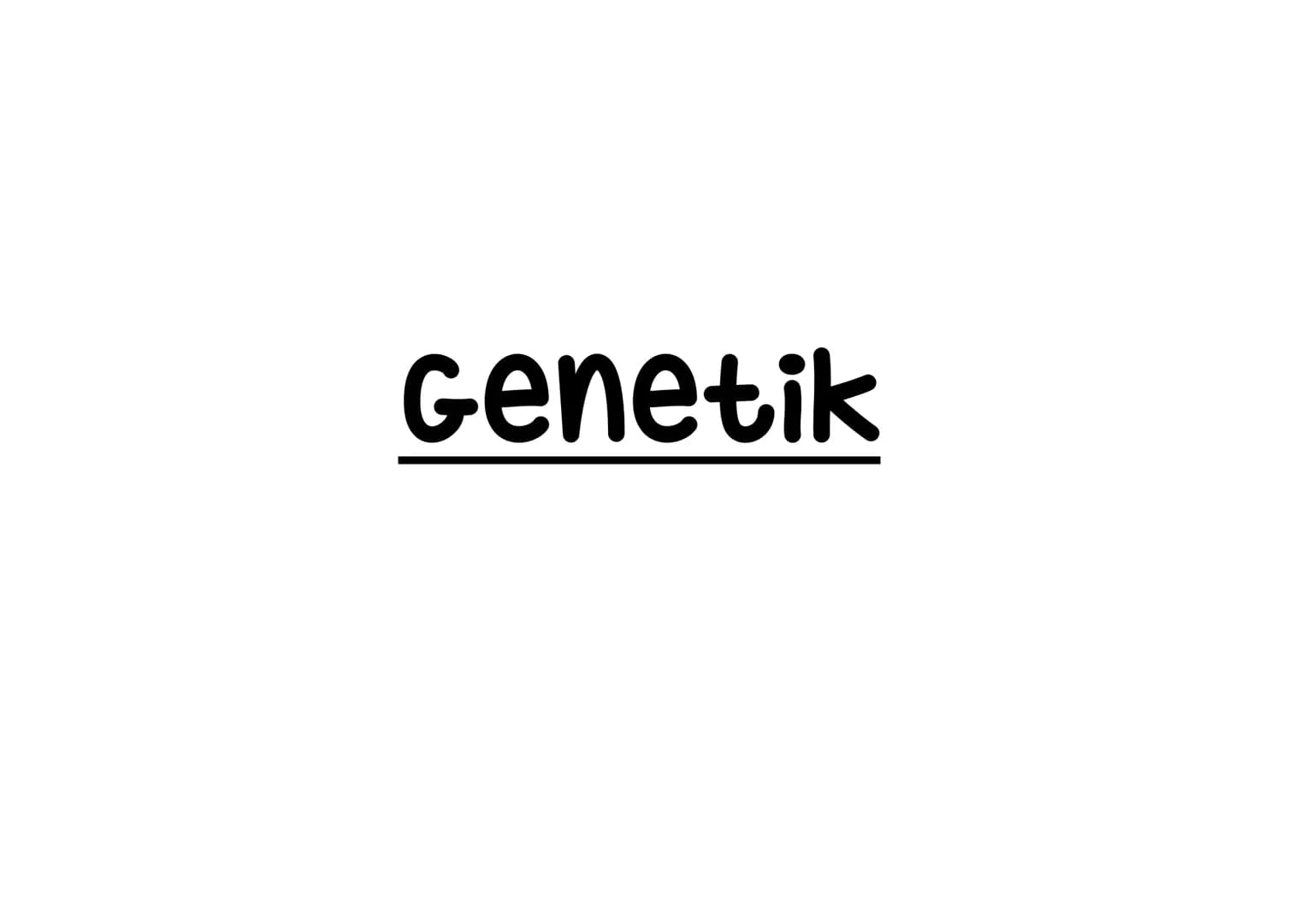 Genetik Helicase
(Entspiralisierung
Lösen der Basen)
Einzelsträngige Proteine
verhindern
Wiederverbindung
DNA-Polymerase
synthetisiert ab Pr