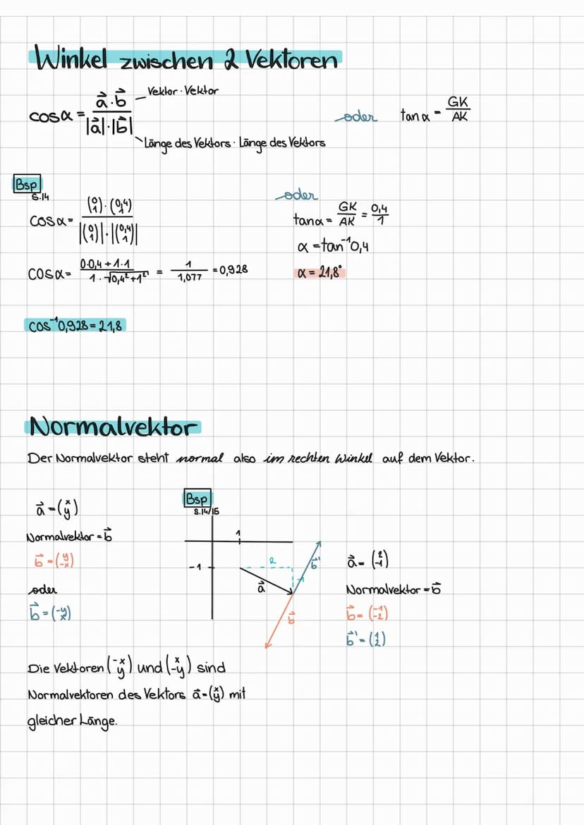 Vektoren
#
Ein Vektor sind alle Pfeile mit
gleicher Lange, gleiche Richtung &
gleiche Orientierung.
7
Winkel Z
Länge des Vektors
- Pythagora
