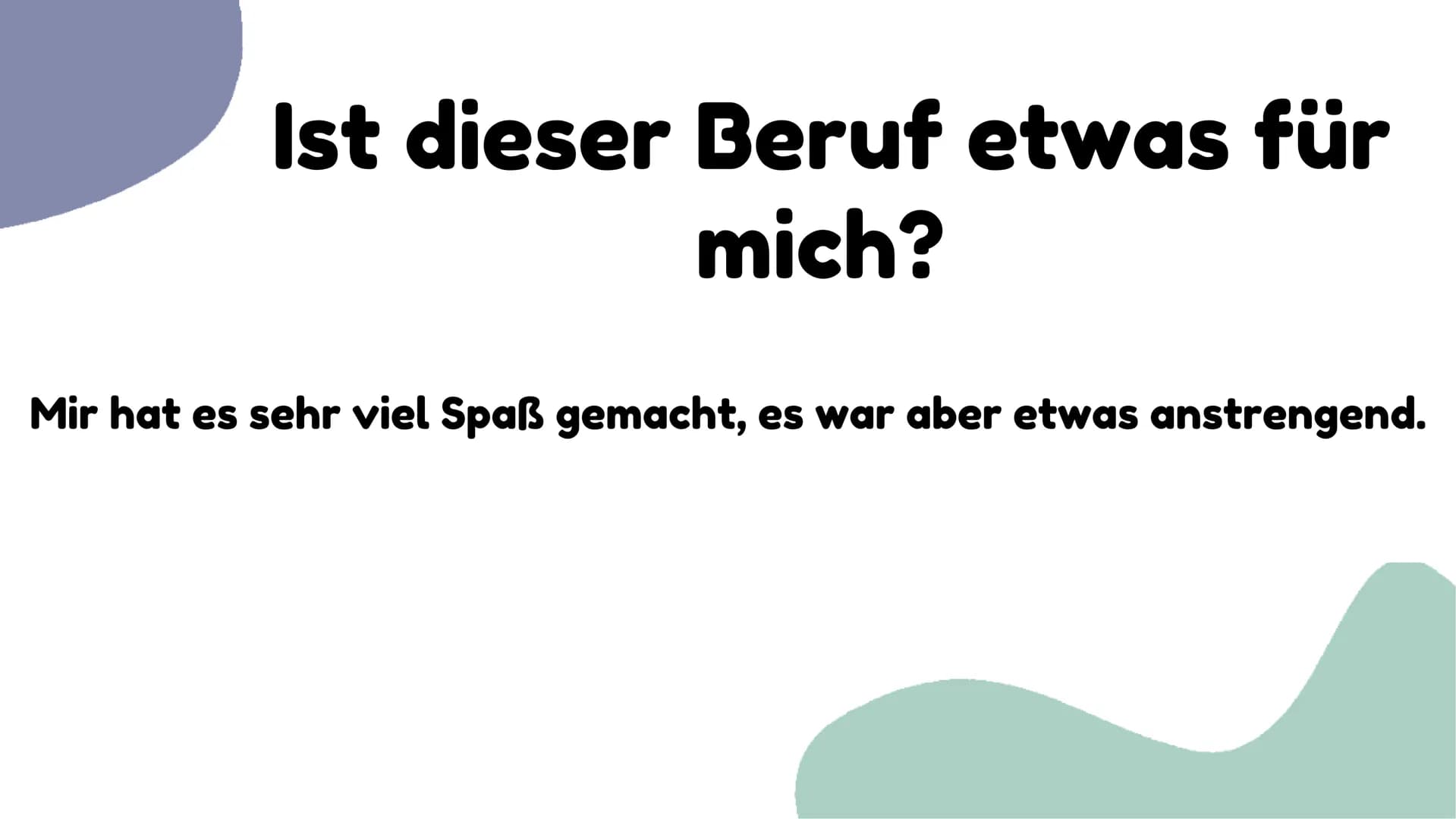 Unsere Vorstellung vom Beruf
Erzieher
Präsentiert von Henna und Marvin Gliederung
01
Meine Tätigkeiten/ Tagesordnung
02 Wochenrückblick
03 G