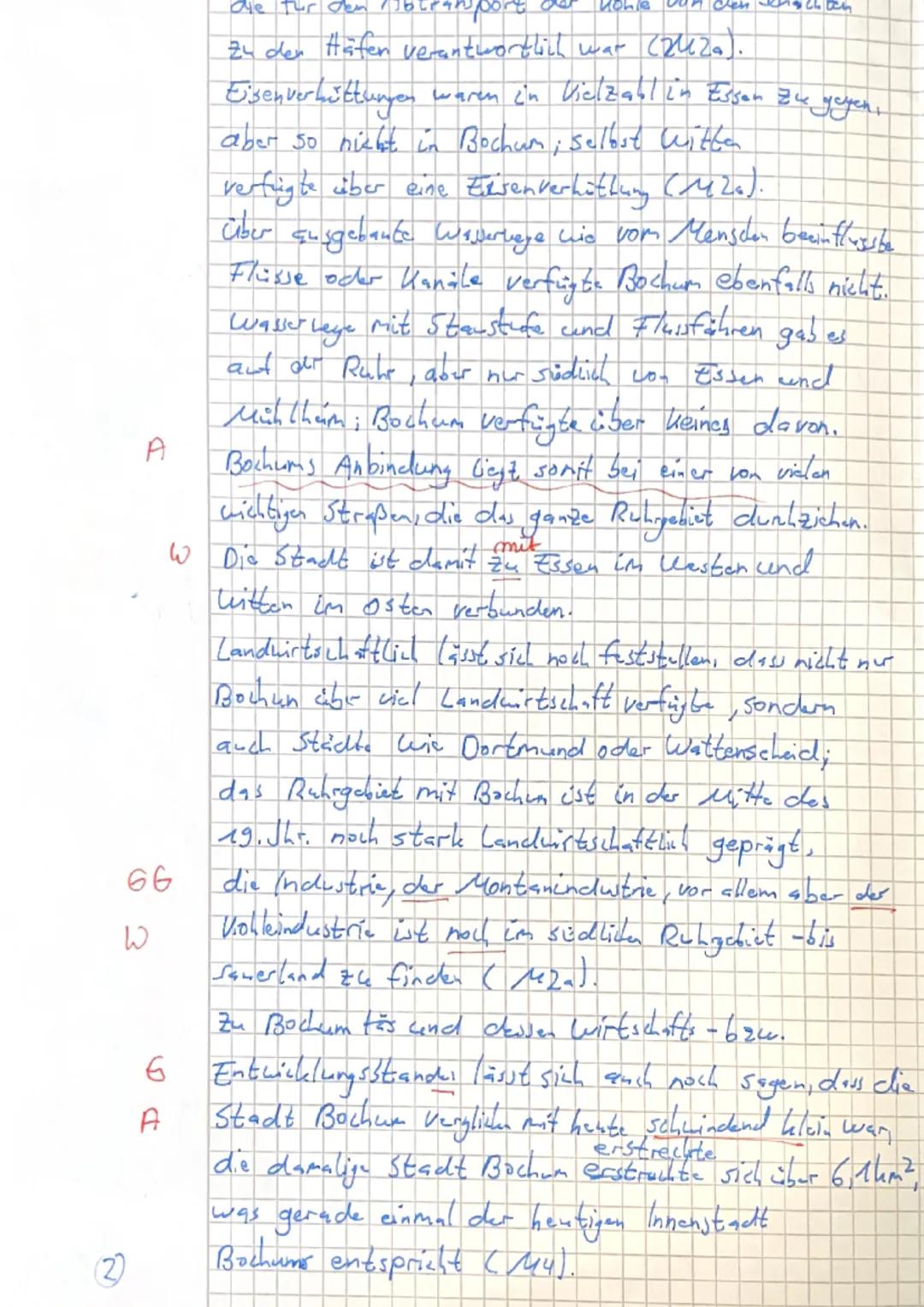 1.)
Die Stadt Bochum liegt auf der Nordhalb kugel
Sie
in Mitteleuropa. Es ist 24 lob-liseren im Bundesland G
Nordrhein-Westfalen in Deutschl