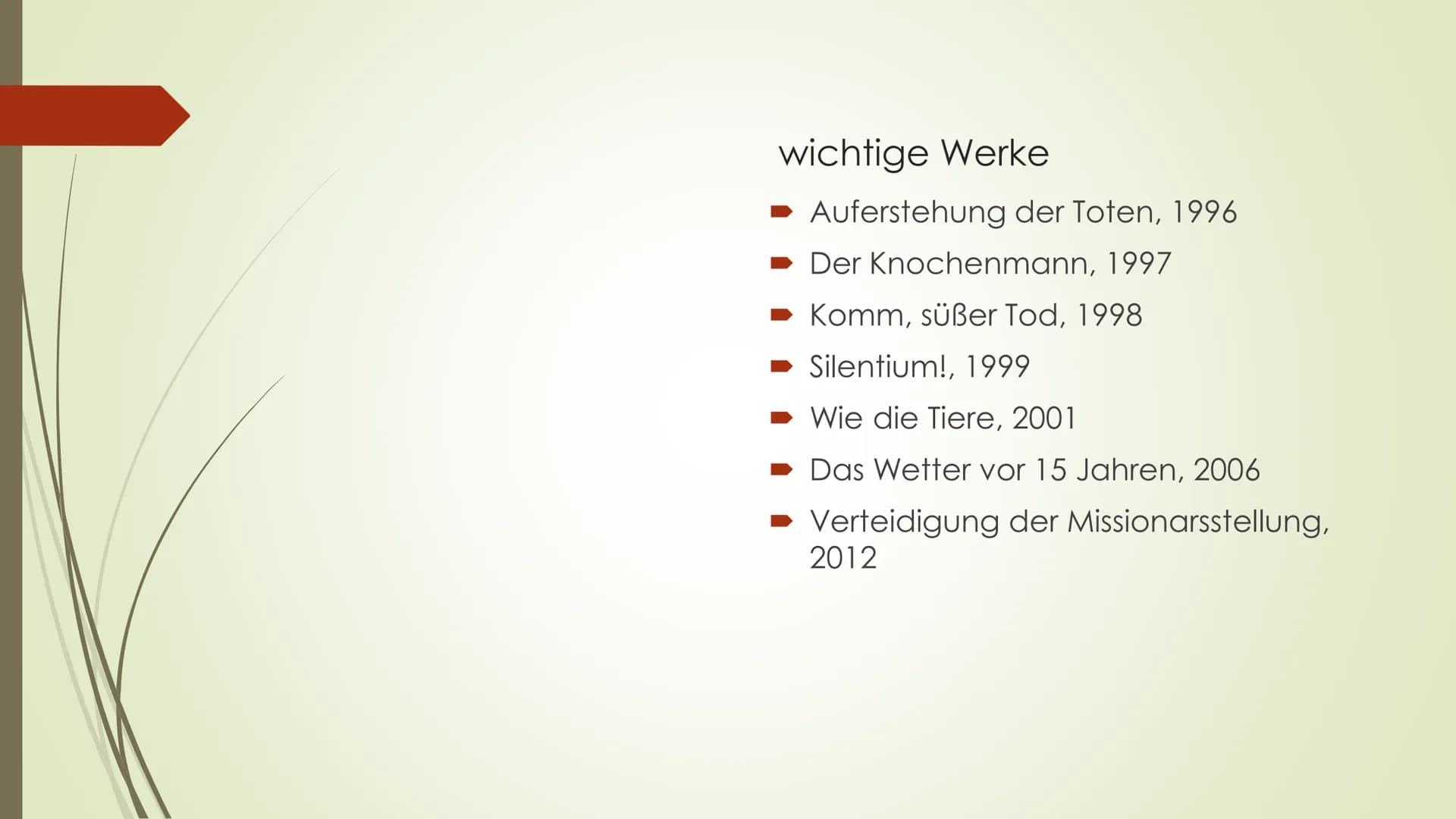 Komm, süßer Tod
von Wolf Haas Komm, süßer Tod
von Wolf Haas
Wolf Haas
geboren am 14. Dezember 1960 in Maria Alm, Salzburg
studierte ab 1979 