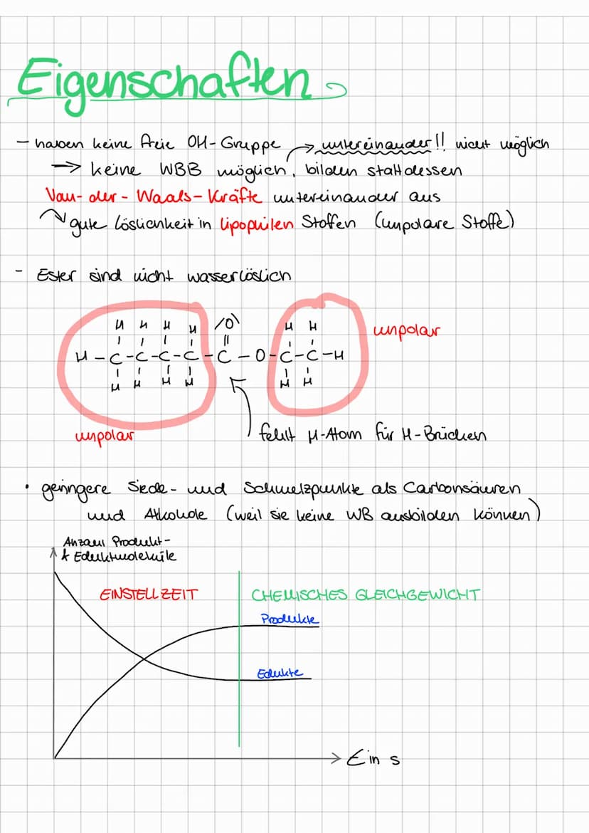 Ester
Verwendung
- Frucht ester "als Aroma stoffe
- Cösemittel für lipophile Stoffe (Lacke, Klebstoffe.
Ester aus laughettigen Carbonsäuren 