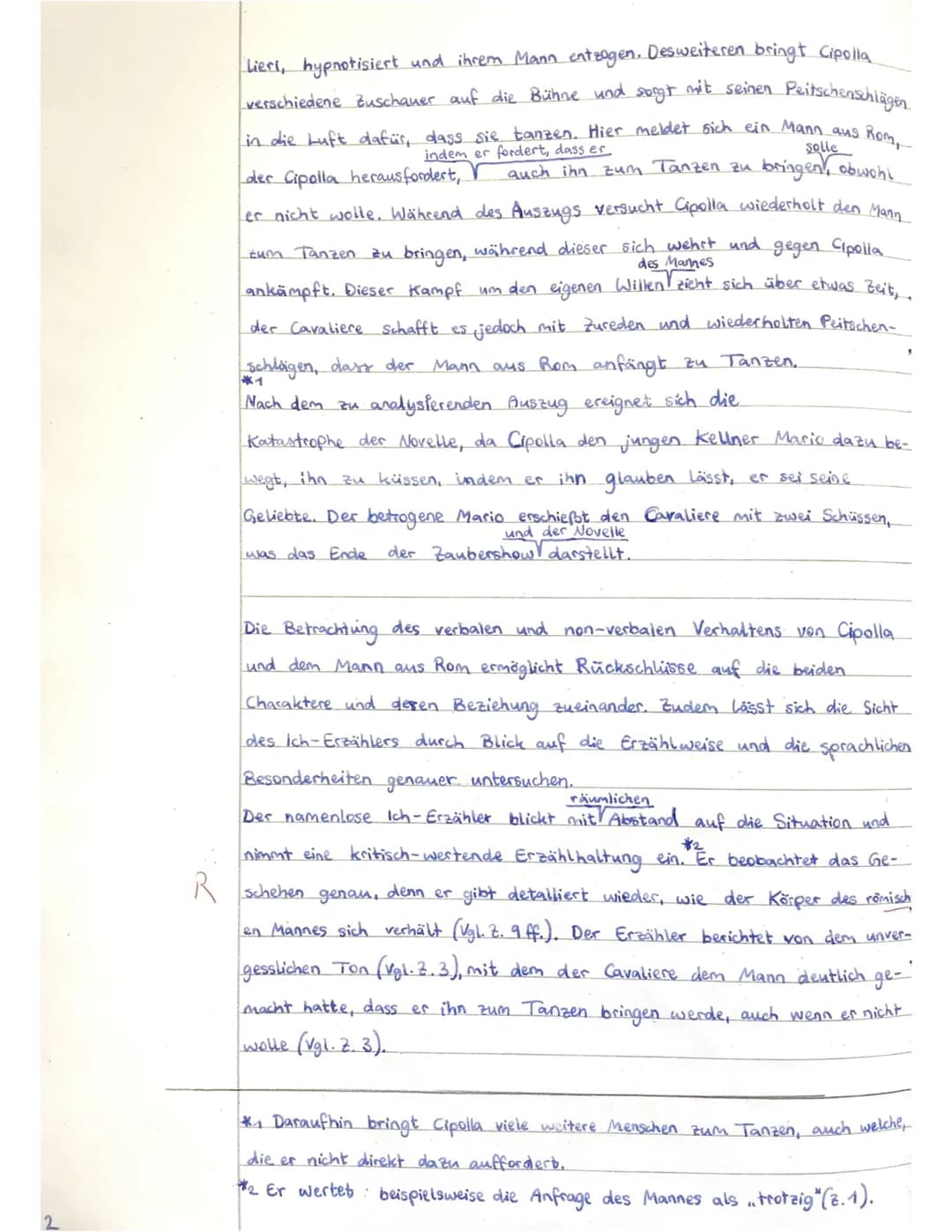Grundkurs Deutsch Q1
4. Klausur
Jill
13.05.2022 (10:35-12:50 Uhr)
Thema: Die Beeinflussung des menschlichen Willens in Thomas Manns ,,Mario 