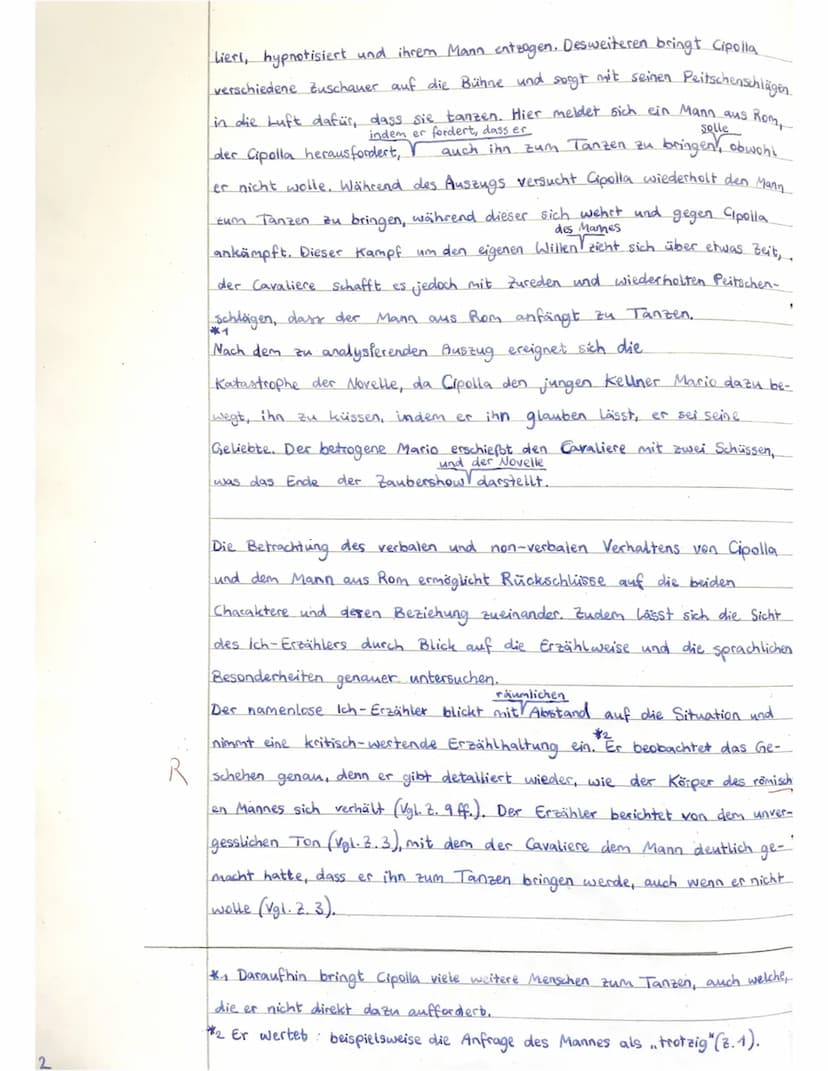 Grundkurs Deutsch Q1
4. Klausur
Jill
13.05.2022 (10:35-12:50 Uhr)
Thema: Die Beeinflussung des menschlichen Willens in Thomas Manns ,,Mario 