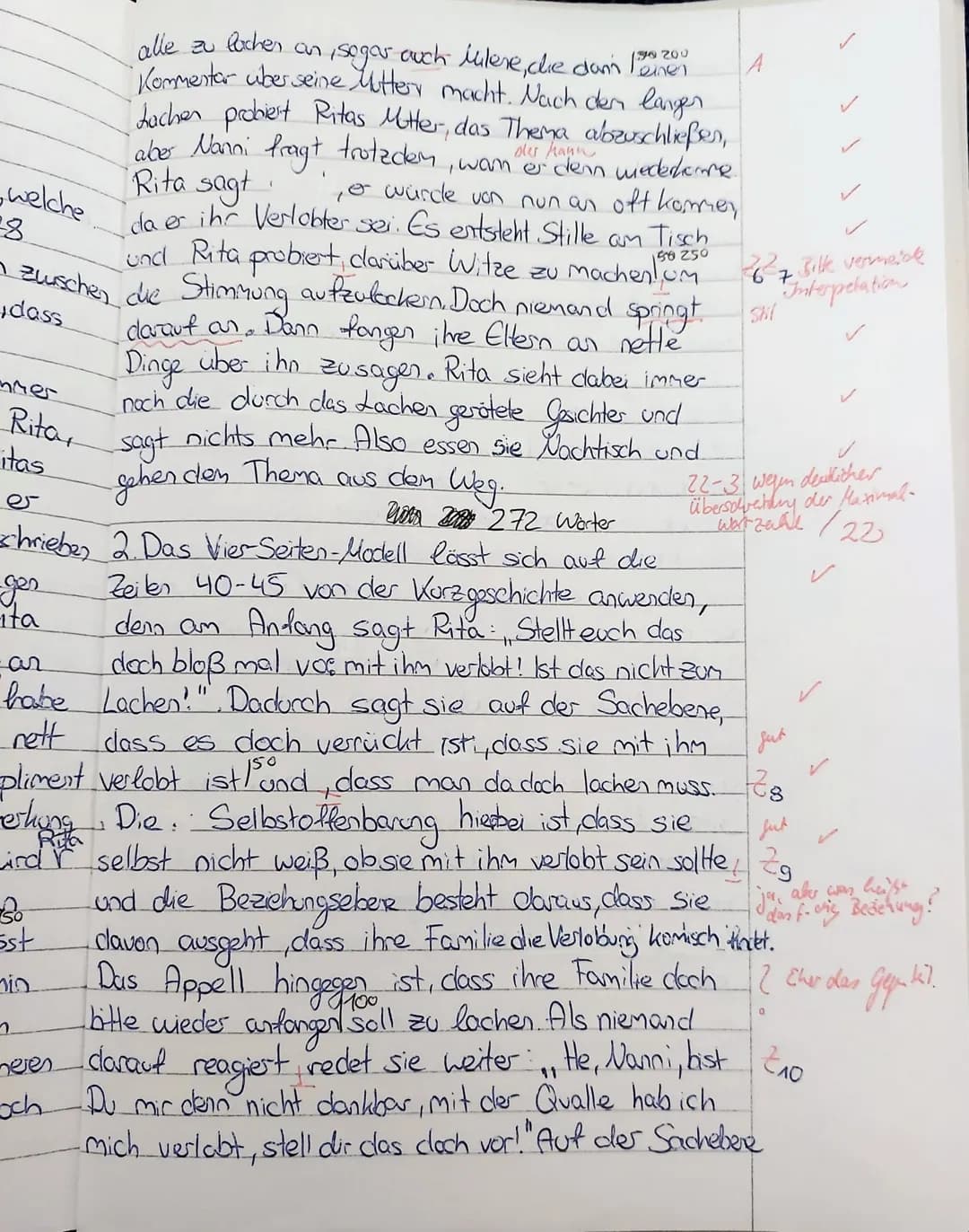 5
Deutsch Gk 11 (BaK, WaY), 23.09.2022
Aufgabenstellung:
1. Fassen Sie die vorliegende Kurzgeschichte, Ein netter Kerl" von Gabriele Wohmann