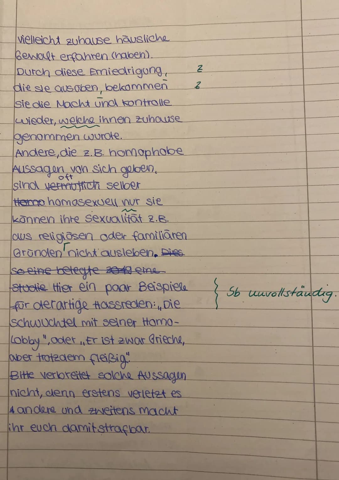 3. Deutsch klausur 07.03.22
Hate Speech
Liebe Schülerinnen,
im Rahmen des Projektes
kommunikation und Medien
haben wir als Deutsch
Kurs mit 