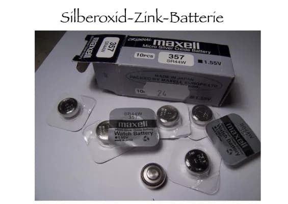 Know Silberoxid-Zink Batterie thumbnail