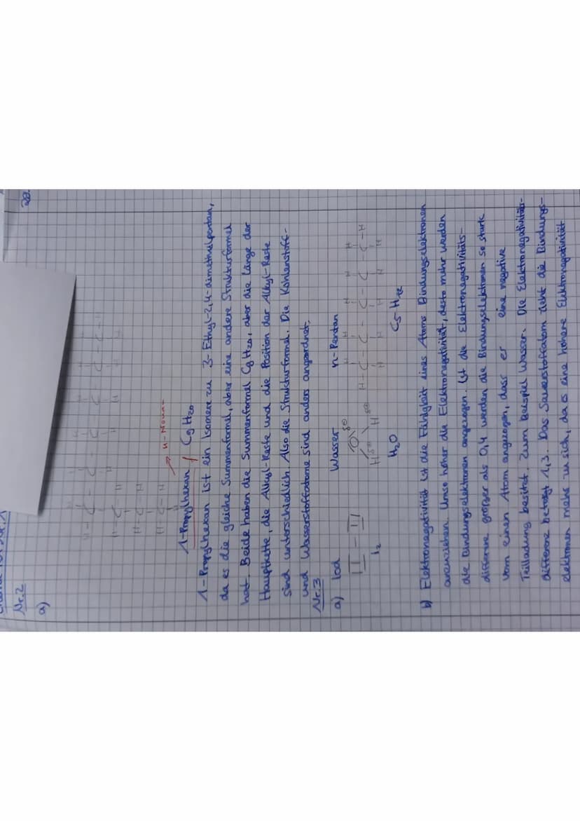 Chemie 10a * KA-1*
1.
2.
3.
4.
Mündliche Note:
P.: 20.1.20 Note:
Zu den Kohlenwasserstoffen gehören Stoffe, deren Moleküle aus C- und H-Atom