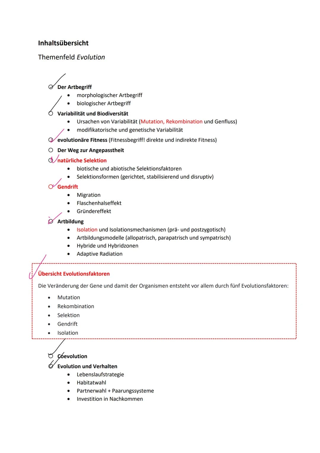 Evolution
Abitur
Zusammenfassung Inhaltsübersicht
Themenfeld Evolution
Der Artbegriff
morphologischer Artbegriff
biologischer Artbegriff
Var