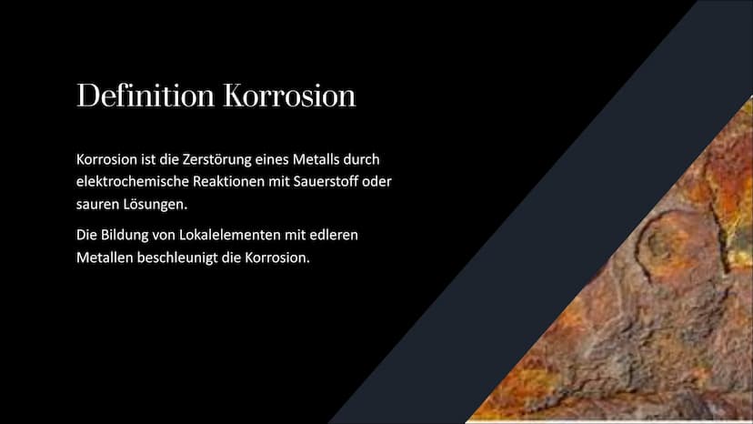 KORROSION UND
KORROSIONSSCHUTZ
Johanna Brandt
14.11.2022 infract
and
Maggi
Ravioli
Bolognese
berhaft-wrager famatosan
XXXXXXX
abricer Gliede